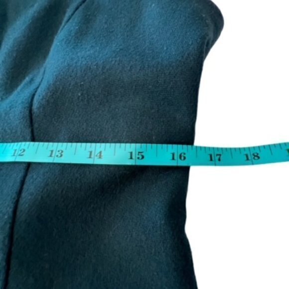 🎉PRICE REDUCED🎉 VTG Worthington 8P Green 100% Wool Lined Jumper Dress Pockets - Picture 13 of 13